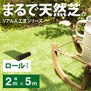 人工芝 ロール 2m×5m リアル 送料無料 リア