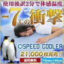 【送料無料】楽天最安値に挑戦中！【冷却ジェルマットSPEED COOLER 75×140】ひんやりシート・クールパッド・ひんやりパッド・クールジェルパッド・冷却マット 塩 クールマット 冷感 敷きパッ