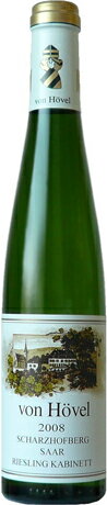 シャルツホフベルク リースリング カビネット [2010] 375ml （フォン・ヘーフェル） Scharzhofberg Riesling Kabinett [2010] 375ml (Von Hoevel ) 【円高還元】【白 ワイン】