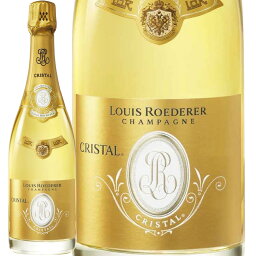 <strong>クリスタル</strong>・ブリュット [<strong>2012</strong>] (<strong>ルイ・ロデレール</strong>)　Cristal Brut (Louis Roederer)　フランス スパークリング シャンパーニュ 白 辛口 750ml