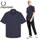 SALEE30%OFF Z[ FREDPERRY[tbhy[] - Two Colour Gingham Shirt S S - MK`FbN{^ EVc{i̓|Cg{1{ł 