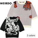 SALEE40%OFF Z[  WEIRDO EBA[h by GLADHAND - RINGING TIGER - H S KNIT SWEATER - 5^CK[RbgaJ[hjbg{i̓|Cg{1{ł 