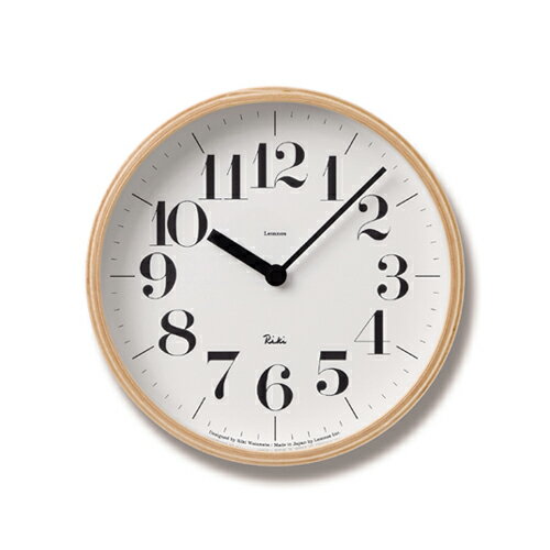 LEMNOS ( レムノス )掛け時計渡辺力Riki Clock／リキクロック　WR-0401(S)10P1Aug12
