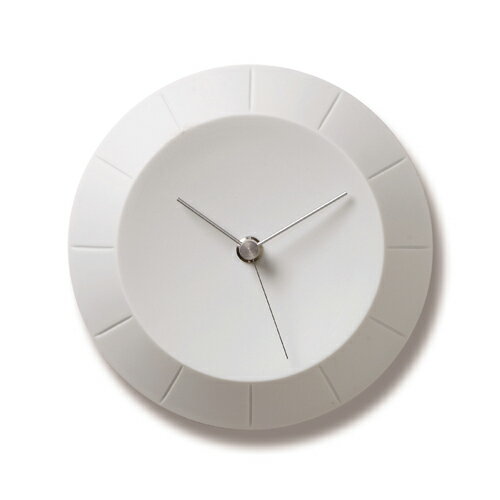LEMNOS ( レムノス )掛け時計Ri-COTTA　ホワイト10P1Aug12
