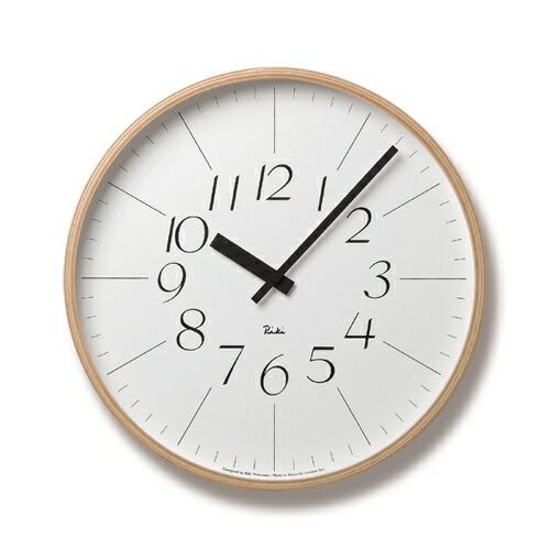 LEMNOS ( レムノス )掛け時計渡辺力Riki Clock／リキクロック　WR-0312(L)10P1Aug12