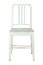 アルミの軽い椅子ネイビーチェア111NavyChairホワイト[111 NAVY, White E111 N WH]エメコemecoアルミ椅子お洒落送料無料[沖縄・北海道配送不可]