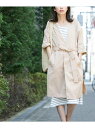 【SALE/40%OFF】DOORS ウエストリボンガウンコート アーバンリサーチドアーズ コート/ジャケット【RBA_S】【RBA_E】【送料無料】
