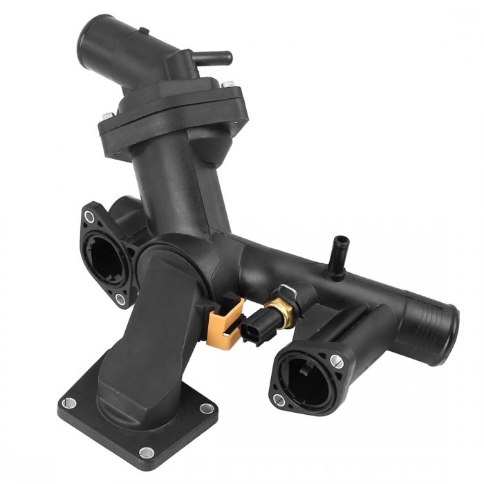 uxcell 自動車サーモスタットハウジング?LR005631 4H238A504AC?2005-2009 ランドローバーに対応に対応LR3用