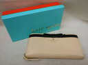 kate spade ケイトスペード ラウンドジップ 長財布 PWRU3242 ロングウォレット ピンクベージュ Bランク