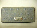 MARC BY MARCJACOBS マーク バイ マークジェイコブス NEW Q LEATHER M0006761 ラウンドジップ 長財布 青 【中古】【送料無料】