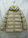 MONCLER モンクレール VALENTINE バレンタイン ダウンジャケット ライトベージュ サイズ:1 【中古】【送料無料】