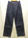 NAVAL CLOTHING FACTORY ネイバルクロージングファクトリー デニム ベイカーパンツ インディゴブルー SIZE:L 【中古】【送料無料】