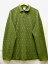 GIORGIO ARMANI ジョルジオ アルマーニ made in italy 総柄 ヘンリーネック ニット 緑 サイズ:52 【中古】【送料無料】