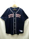 stussy ステューシー ロゴ メッシュ 半袖