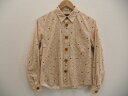 【中古】【古着】【メンズファッション】【トップス】【COMME des GARCONS HOMME PLUS】【コム デ ギャルソン オム プリュス】ベージュ 星/スター柄 シャツ ★日本製★ サイズ:M【2,500円以上で送料無料】