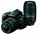 【中古】Nikon デジタル一眼レフカメラ D5100 ダブルズームキット【Bランク】【デジタルカメラ】【2500円以上送料無料】