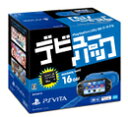 PSVita 本体 デビューパック ブルー ブラック 【中古】 PCHJ-10025 / 中古 ゲーム