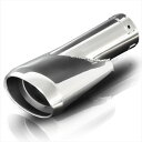 ステップワゴン RP マフラーカッター オーバル シングル シルバー スパーダ SPADA クールスピリット STEPWGN カー用品 外装 カスタム ドレスアップ パーツ アクセサリー