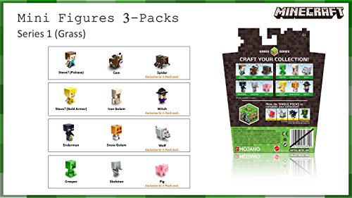 新品 Minecraft マインクラフト豚 クリーパー スケルトン 3パックシリーズ1フィギュア 並行輸入品 日本商品の海外転送 購入ならsamurai Buyerにお任せ 国際配送でお届けします