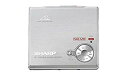 【中古】SHARP Net MD対応1ビットポータブルMDレコーダー IM-DR80-S