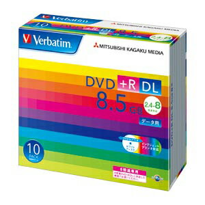【三菱化学メディア】PC　DATA用　DVD＋R　DL〈2層式〉2．4−8倍速対応