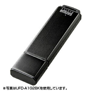 【サンワサプライ】USB2．0メモリ　1GB（ブラック）