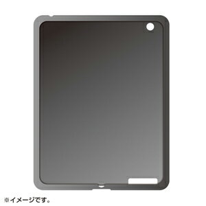 【サンワサプライ】iPad（第3世代）用シリコンケース（ブラック）