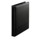全商品2〜10倍ポイント大収穫祭 23日より/コレクト リングバインダー A5-L 20穴(クロ)