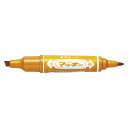 ゼブラ ハイマッキー 1.5〜2.0mm・6.0mm ライトブラウン