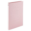 ファイル　フラットファイル　A4判タテ型（紙表紙）（背幅18mm）（ピンク）