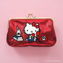 YOOY ヨーイ 通販 KIRAKIRA GAMAGUCHI POUCH がま口 ポーチ キャラクター サンリオ ハローキティ タキシードサム ゴロピカドン ポチャッコ ラメ 刺繍 旅行 ペンケース yy-sr014 プレゼント ギフト クリスマス