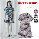 merry jenny メリージェニー おはなシャツワンピース レディース ワンピース ミニ 丈 ミニ丈 ミニワンピ シャツ シャツワンピース フラワー 花柄 Aライン フレア 半袖 総柄 281730301101