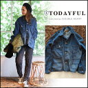 TODAYFUL トゥデイフル LIFE's ライフズ 通販 10月下旬予約 Vintage Denim Coverall ヴィンテージデニムカバーオール レディース デニム ジャケット アウター 吉田怜香 11720110