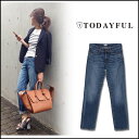 【通16000円→50%OFF】TODAYFUL トゥデイフル CHLOE's Denim クロエデニム デニム ボトムス ストレート レディース 吉田怜香