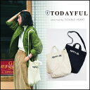 TODAYFUL トゥデイフル LIFE's ライフズ 通販 Logo Shoulder Bag ロゴショルダーバッグ バッグ レディース ハンドバッグ 白 ネイビー シンプル ロゴ 11621035