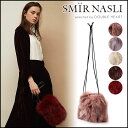 サミールナスリ SMIR NASLI Fox Fur Purse レディース バッグ ファーバッグ ファー 巾着 鞄 ショルダー ショルダーバッグ コンパクト フォックスファー 0111-12600