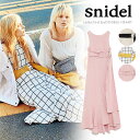 スナイデル snidel リネン混ベルトセットワンピース ワンピース ノースリーブ ロング丈 リネン フレアスカート フレア ベルトセット SWFO181040 完売間近!ラスト1点アイテム