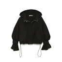 【ポイント10倍】スナイデル SNIDEL 通販 マウンテンパーカー レディース アウター ライトアウター パーカー カジュアル ボリュームスリーブ 綿 ドロスト ギャザー コンパクト swfj184023
