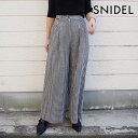 スナイデル SNIDEL 通販 3月中旬予約 オリジナルチェックワイドパンツ レディース パンツ ワイドパンツ フルレングス ハイウエスト チェック ギンガムチェック ゆったり swfp191142 セール除外品
