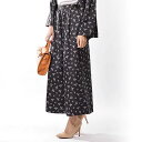 【通12960円→50%OFF】スナイデル SNIDEL プリントリラックスパンツ レディース ボトムス パンツ ワイド ルーズ 大きめ ゆったり ロング 丈 ロング丈 フラワー 花柄 プリント ウエストゴム SWFP171014