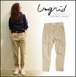 【送料1円】ungrid アングリッド (3月上旬予約)チノサルエルPT サルエルパンツ チノパン パンツ レ...