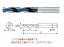 不二越 (ナチ) 超硬ドリル AQDEXR1470 (アクアドリル EX レギュラ)