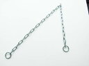ニッサチェイン 用心鎖 ユニクロ4.8X450mm S-114 (389-2417) 《チェーン》