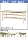【ポイント10倍】 【代引不可】 山金工業 ヤマテック ワークテーブル SWR-1275TS1-GG 【メーカー直送品】