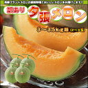 訳あり 夕張メロン 3-3.5kg 詰(2-3玉)※6月下旬頃からのお届け(着日指定不可)送料無料 ...