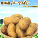 メークイン 北海道 じゃがいも Lサイズ4.5-5kg前後 送料無料 ※沖縄は送料別途加算