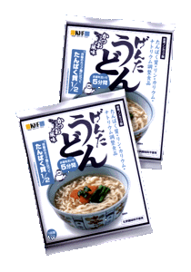 キッセイ薬品工業株式会社低たんぱく・即席ノンカップ麺げんた うどん　75g