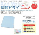 【送料無料】 TEIJIN ベルオアシス除湿マット「快眠ドライ」 シングル 90×120 ブルー ピンク 2色