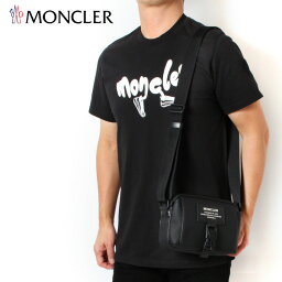 24SS新作<strong>モンクレール</strong> MONCLER メンズ NAKOA CROSS BODY BAG コーティングキャンバス クロスボディ<strong>バッグ</strong>【ブラック】5L00001 M3817 999/【2024SS】m-bag