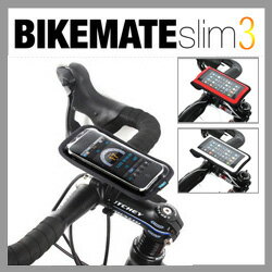 [BIKEMATE slim2] Smart Phone Mount / 人気のスマートフォンケース、サイクル用スマートフォーンマウント【RCPmara1207】 【マラソン1207P02】